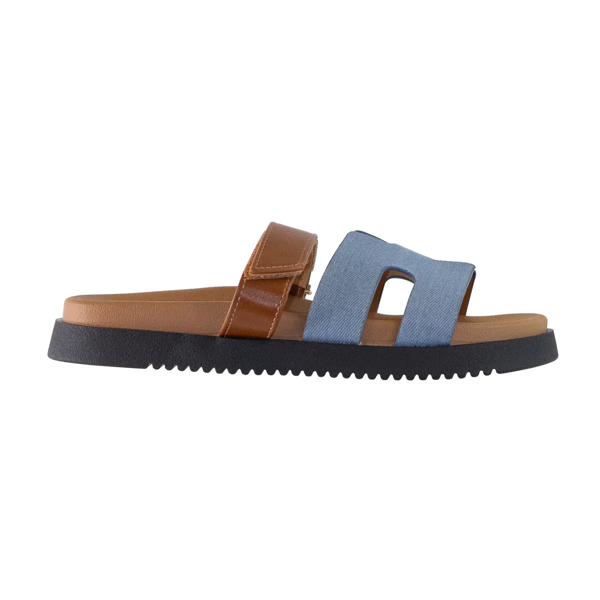 Steve Madden MAYVEN BLACK LEATHER Sandals