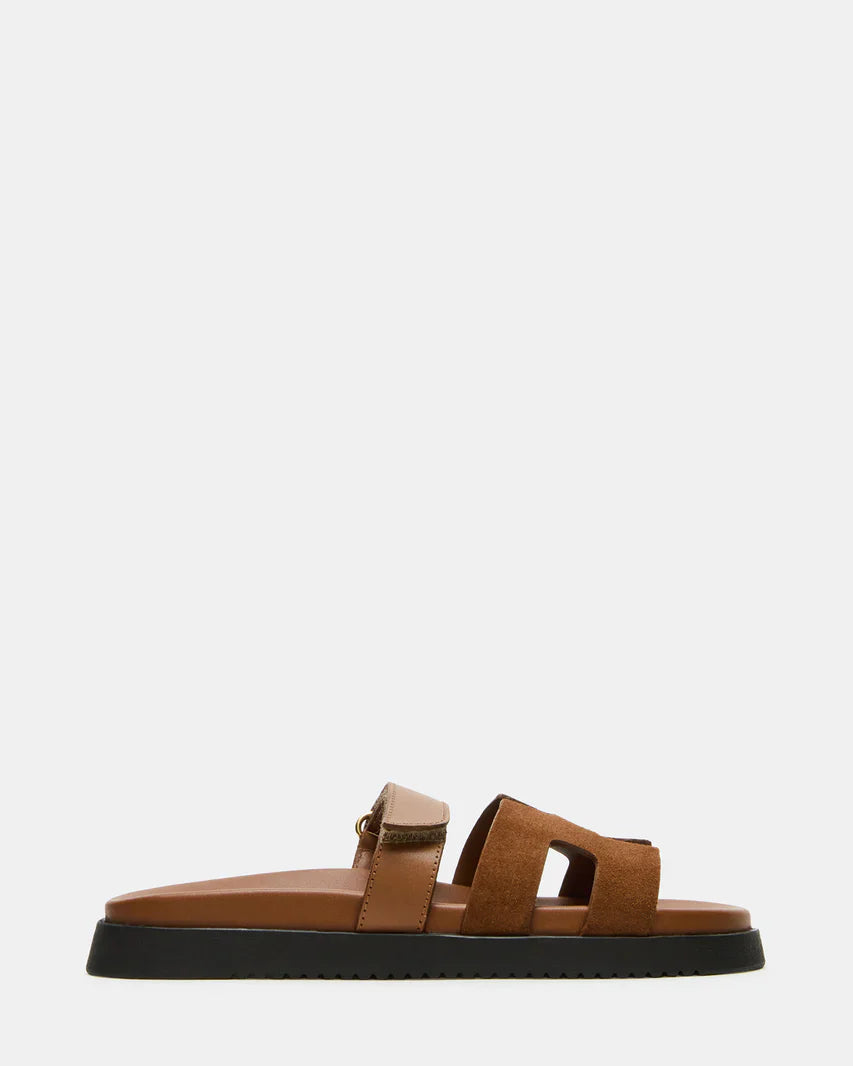 Steve Madden MAYVEN BLACK LEATHER Sandals
